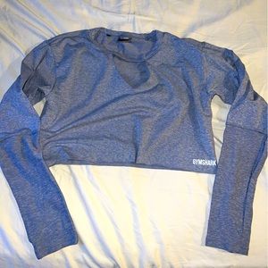 Gymshark women’s long sleeve crop top
